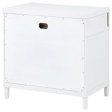 Gracemont White 3-Drawer Bedroom Nightstand Bedside Table from Coaster - Luna Furniture