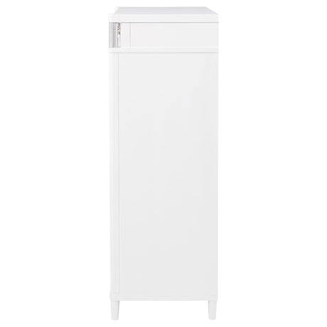 Gracemont White 5-Drawer Bedroom Chest of Drawers from Coaster - Luna Furniture