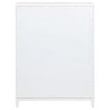 Gracemont White 5-Drawer Bedroom Chest of Drawers from Coaster - Luna Furniture