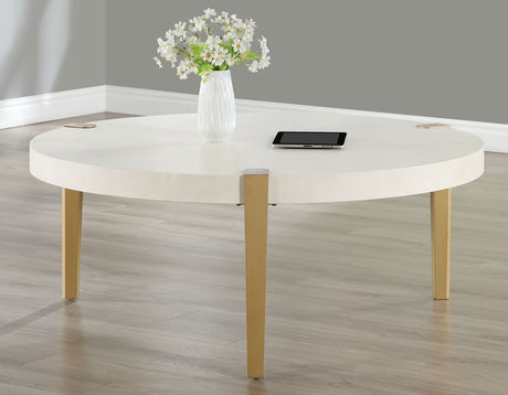 Gracie 3-Piece Table Set, White from Steve Silver - Luna Furniture