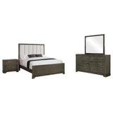 Gran Park 4-piece Eastern King Bedroom Set Dark Cocoa from Coaster - Luna Furniture