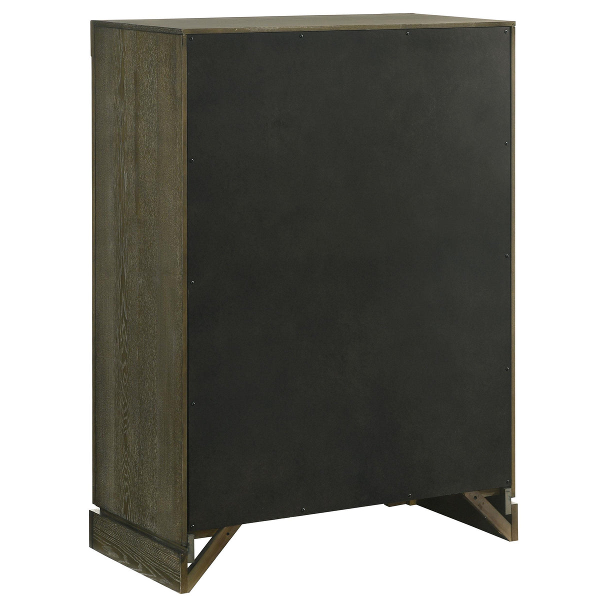 Gran Park Dark Cocoa 5-Drawer Bedroom Chest from Coaster - Luna Furniture