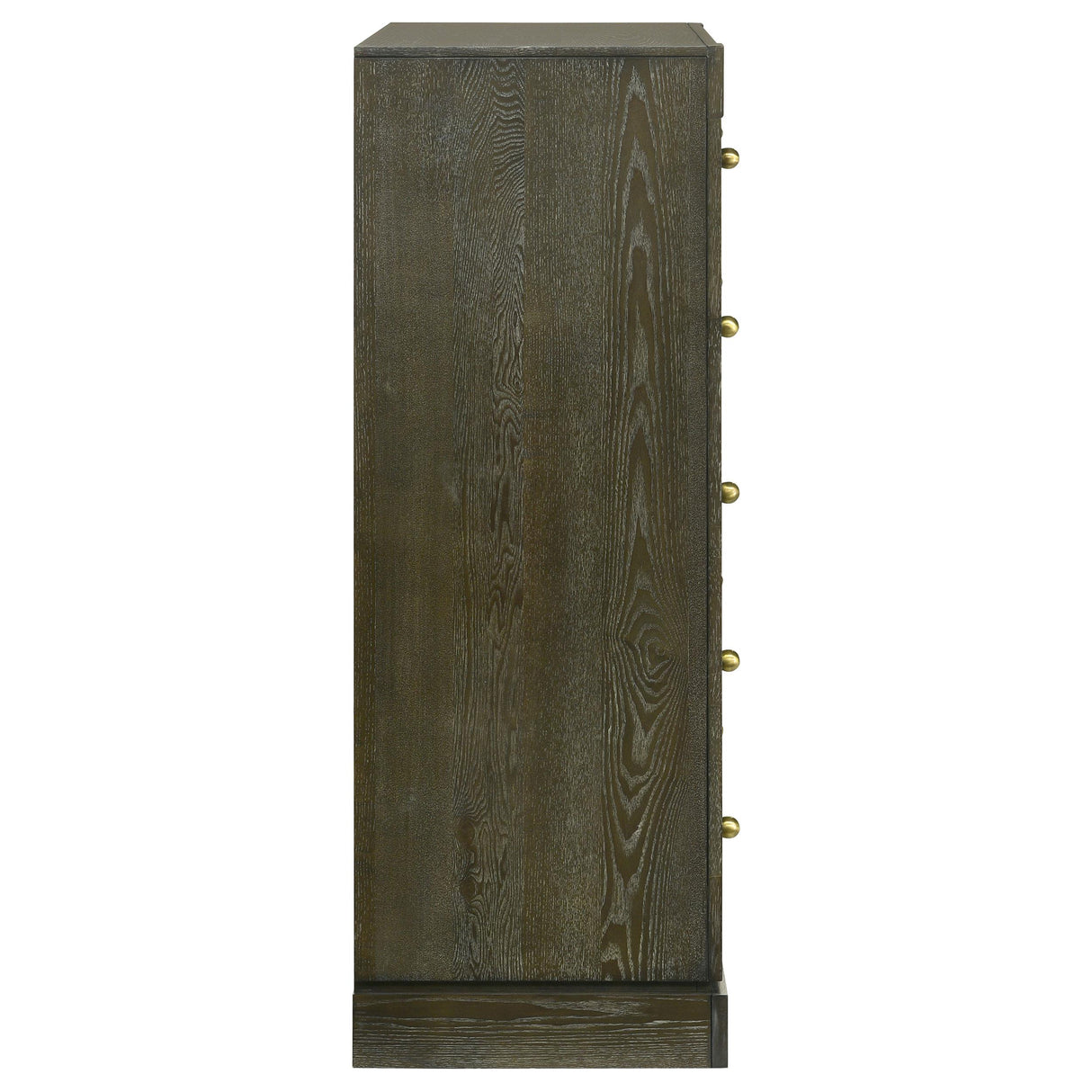 Gran Park Dark Cocoa 5-Drawer Bedroom Chest from Coaster - Luna Furniture