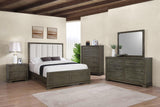 Gran Park Dark Cocoa Eastern King Panel Bed from Coaster - Luna Furniture