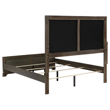 Gran Park Dark Cocoa Eastern King Panel Bed from Coaster - Luna Furniture
