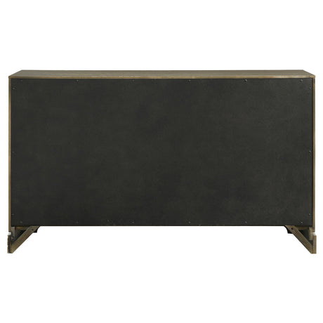 Gran Park Dark Cocoa 6-Drawer Dresser from Coaster - Luna Furniture