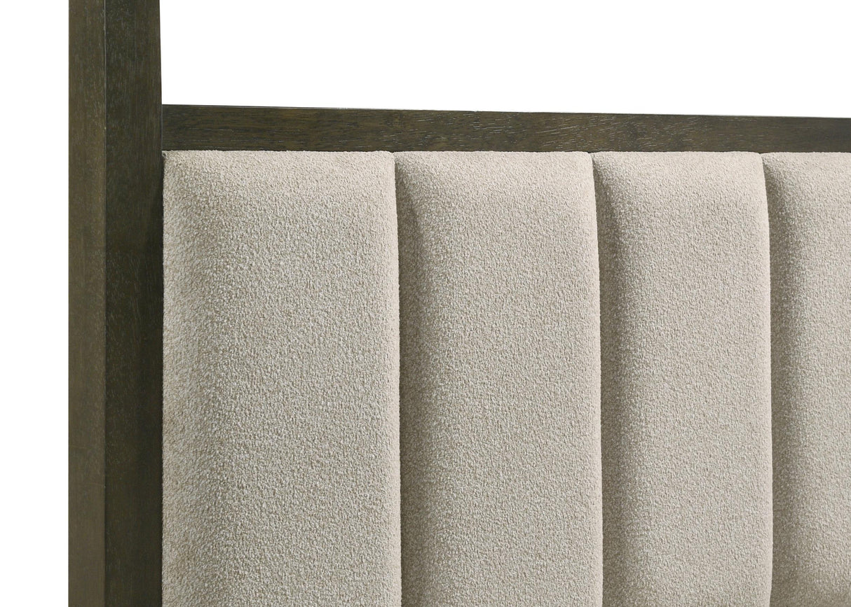 Gran Park Dark Cocoa Eastern King Four Poster Canopy Bed from Coaster - Luna Furniture