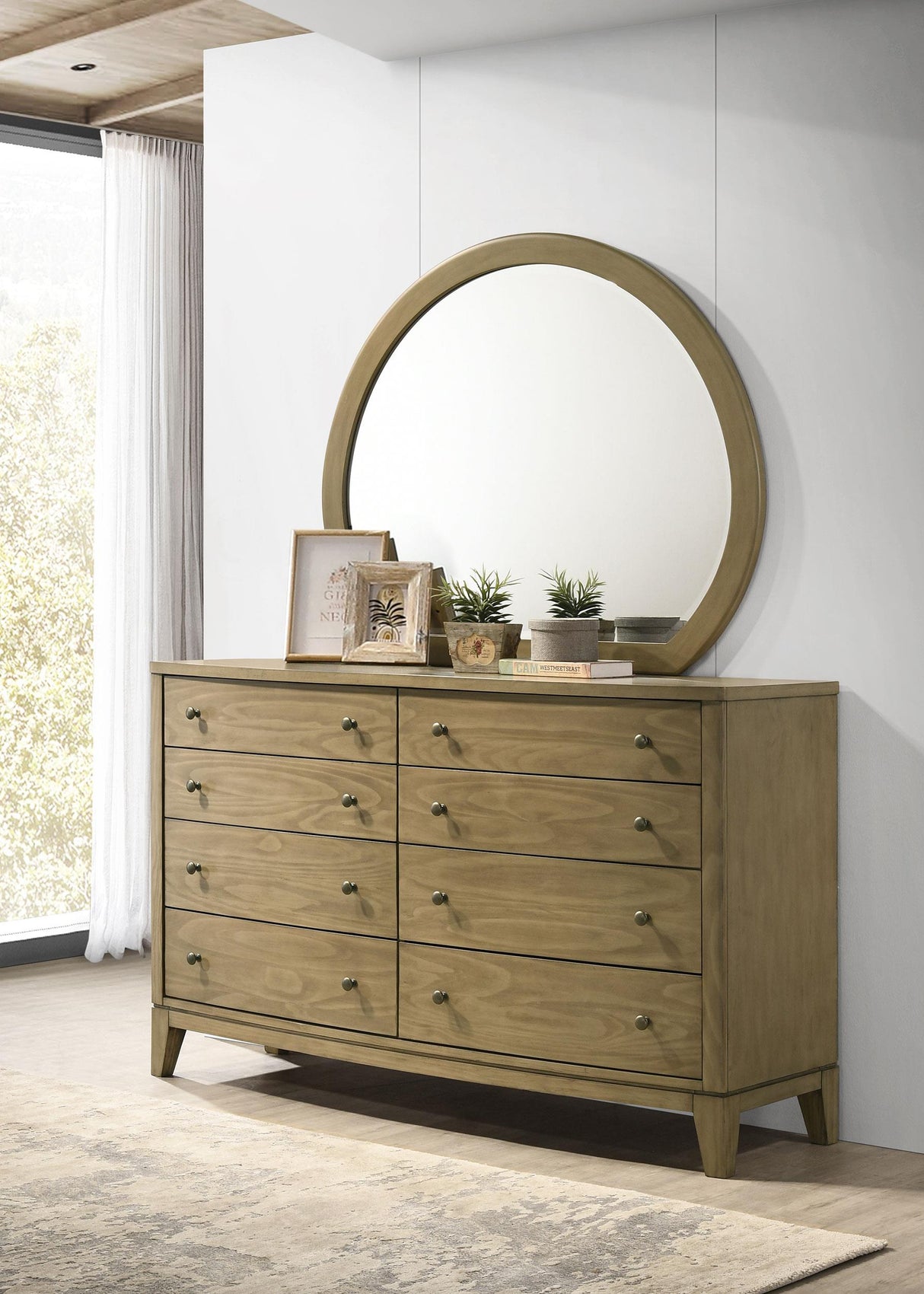 Granada Natural Pine Bedroom Set from Coaster - Luna Furniture