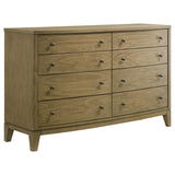 Granada Natural Pine 8-Drawer Dresser Cabinet from Coaster - Luna Furniture