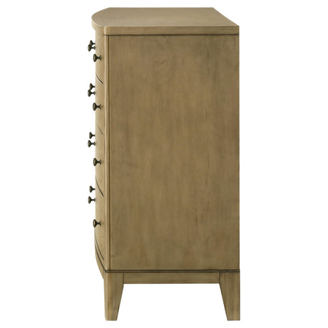 Granada Natural Pine 8-Drawer Dresser Cabinet from Coaster - Luna Furniture