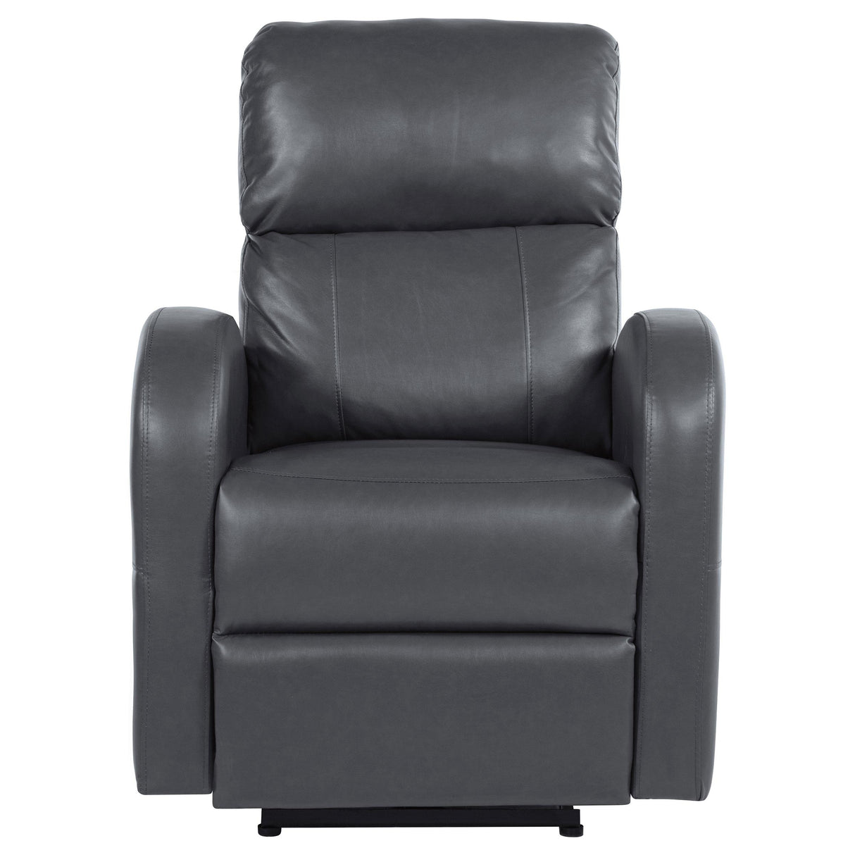 Grant Gray Upholstered Power Recliner Chair from Coaster - Luna Furniture