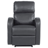 Grant Gray Upholstered Power Recliner Chair from Coaster - Luna Furniture