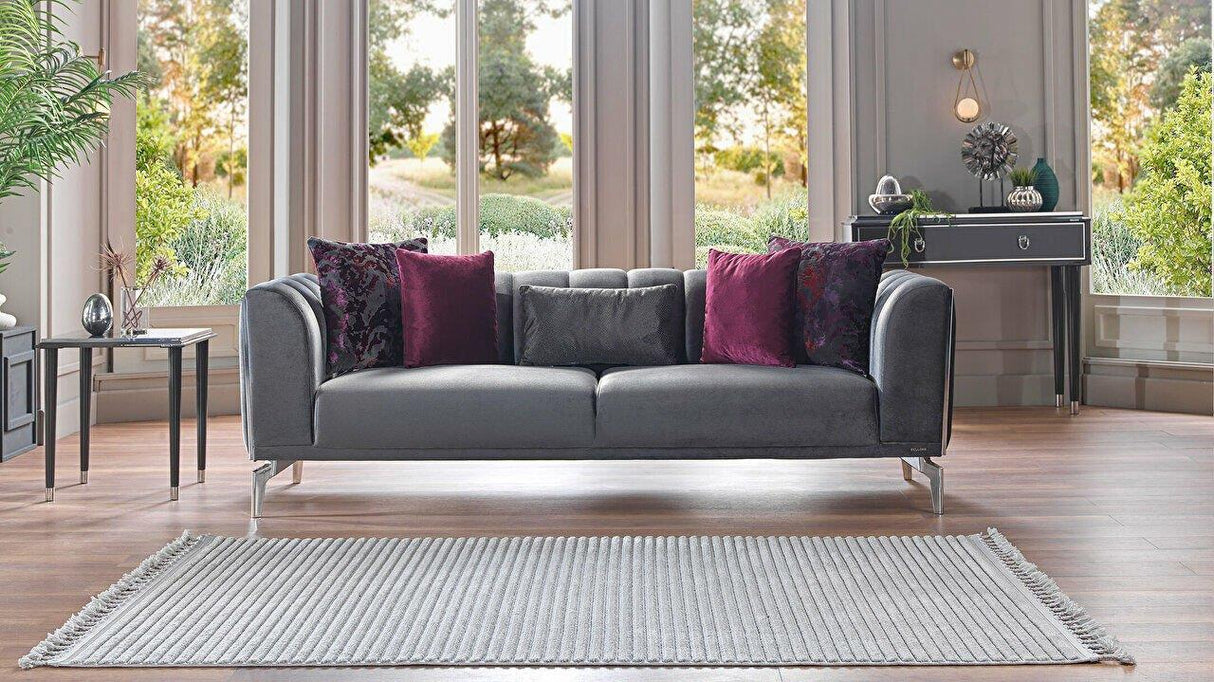 Gravita Deren Beige Loveseat from Bellona - Luna Furniture