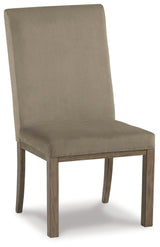 Chrestner Gray Dining Table and 4 Chairs from Ashley Furniture - Luna Furniture