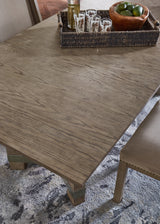 Chrestner Gray Dining Table and 4 Chairs from Ashley Furniture - Luna Furniture