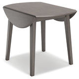 Shullden Gray Dining Table and 2 Chairs from Ashley - Luna Furniture
