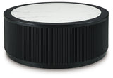Grayman Black Coffee Table from Ashley - Luna Furniture
