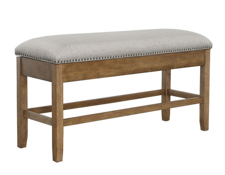 Grayson 6-Piece Marble Top Counter Storage Dining Set from Steve Silver - Luna Furniture
