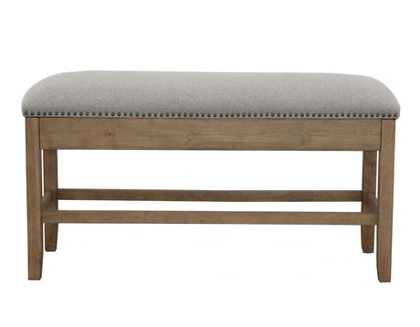 Grayson 6-Piece Marble Top Counter Storage Dining Set from Steve Silver - Luna Furniture