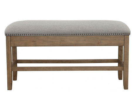 Grayson 6-Piece Marble Top Counter Storage Dining Set from Steve Silver - Luna Furniture