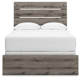 Graystorm Brown Gray Full Panel Bed from Ashley - Luna Furniture
