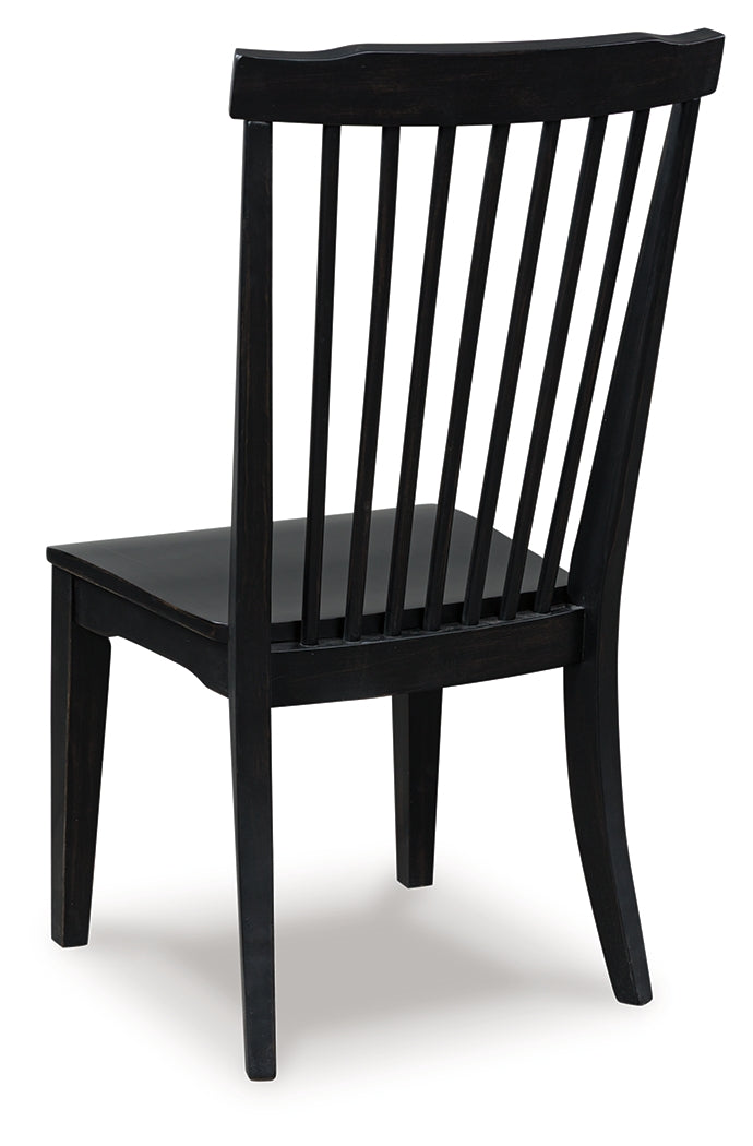 Greddinton Black Dining Chair, Set of 2 from Ashley - Luna Furniture