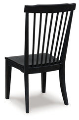 Greddinton Black Dining Chair, Set of 2 from Ashley - Luna Furniture