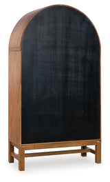 Greddinton Brown/Black Display Cabinet from Ashley - Luna Furniture