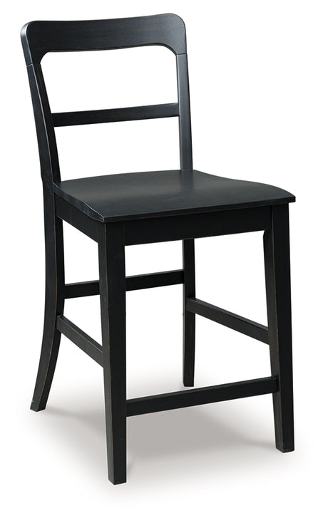 Greddinton Counter Height Barstool (Set of 2) from Ashley - Luna Furniture