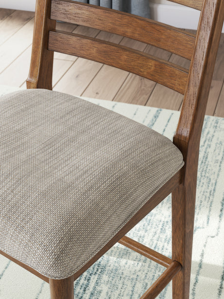 Greddinton Counter Height Dining Table and 6 Barstools in Brown from Ashley - Luna Furniture