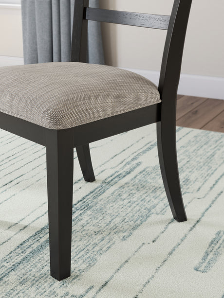 Greddinton Dining Table and 4 Chairs in White from Ashley - Luna Furniture