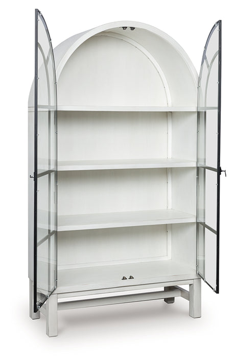 Greddinton White Display Cabinet from Ashley - Luna Furniture