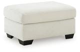 Greenbriar Ivory Ottoman from Ashley - Luna Furniture