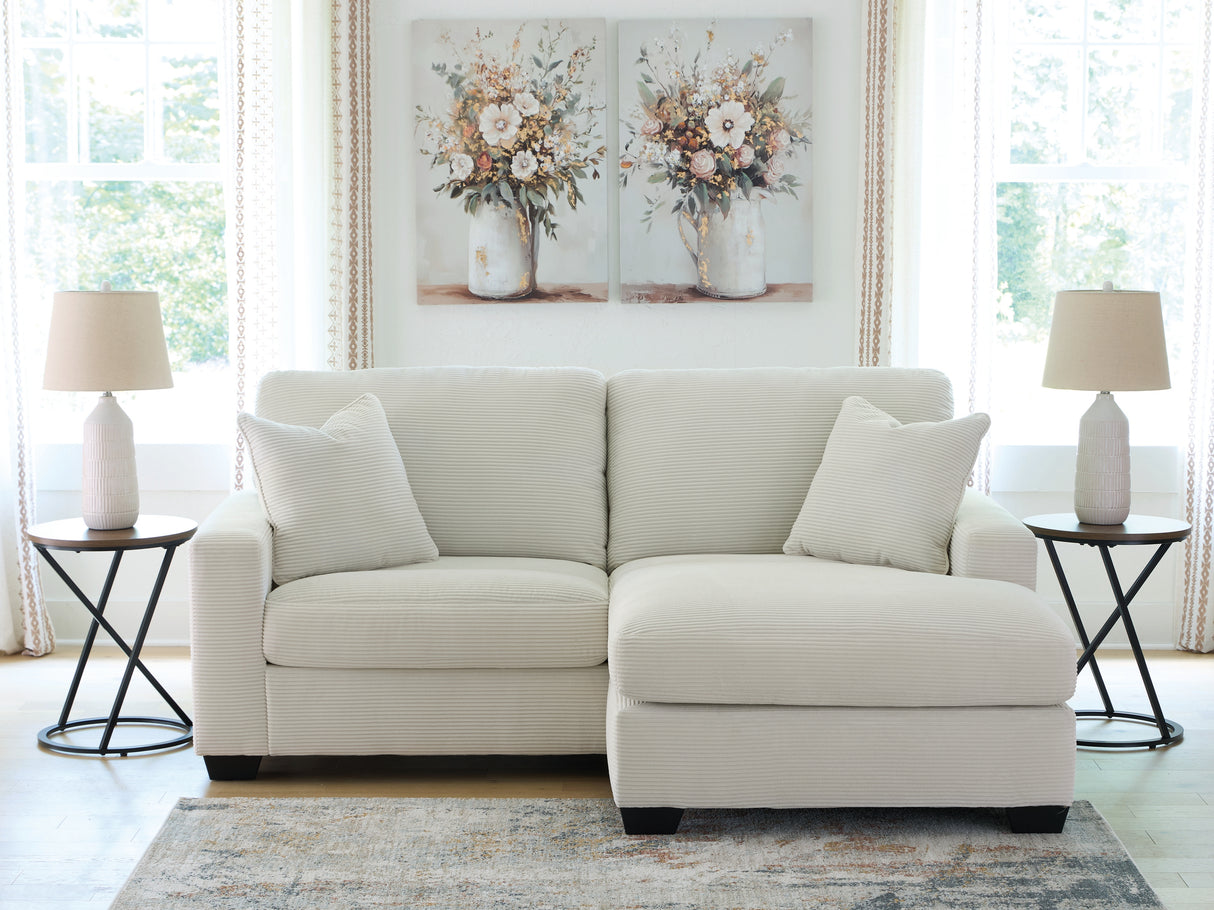 Greenbriar Ivory Sofa Chaise from Ashley - Luna Furniture