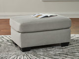 Greenbriar Smoke Ottoman from Ashley - Luna Furniture