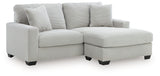 Greenbriar Smoke Sofa Chaise from Ashley - Luna Furniture