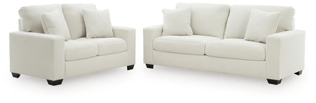 Greenbriar Ivory Sofa and Loveseat from Ashley - Luna Furniture