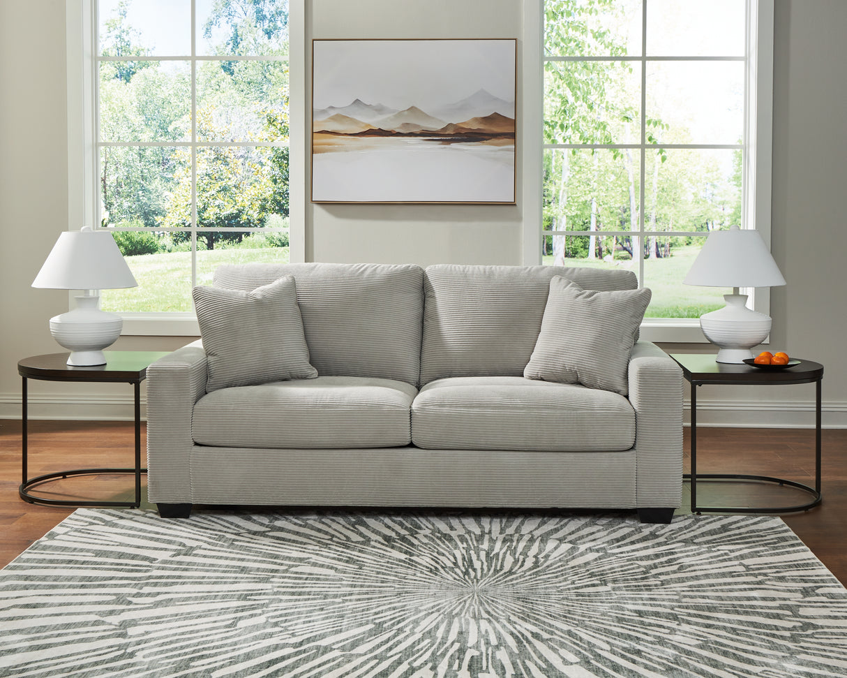 Greenbriar Smoke Sofa and Loveseat from Ashley - Luna Furniture