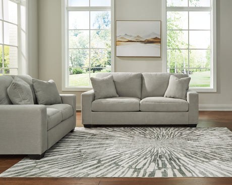 Greenbriar Smoke Sofa and Loveseat from Ashley - Luna Furniture