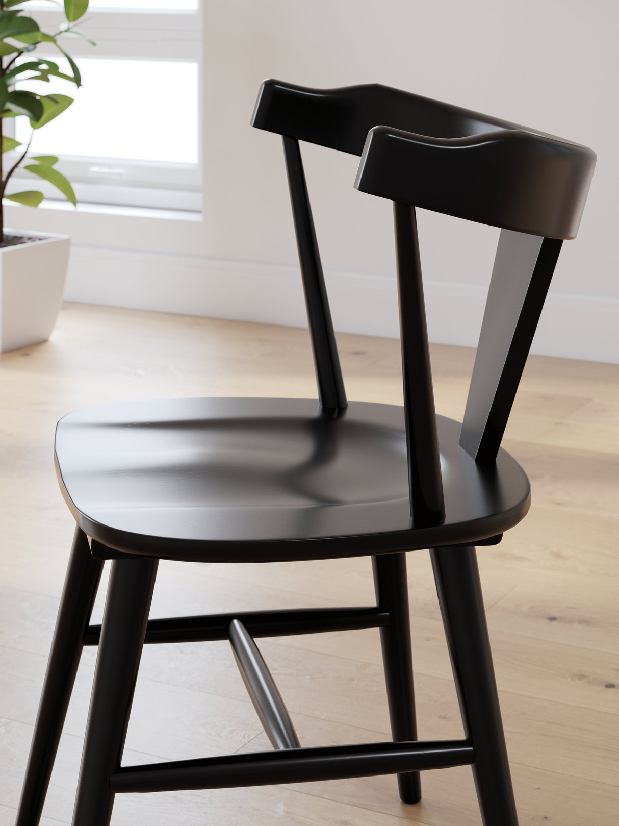 Gretlynn Black Dining Chair, Set of 2 from Ashley - Luna Furniture