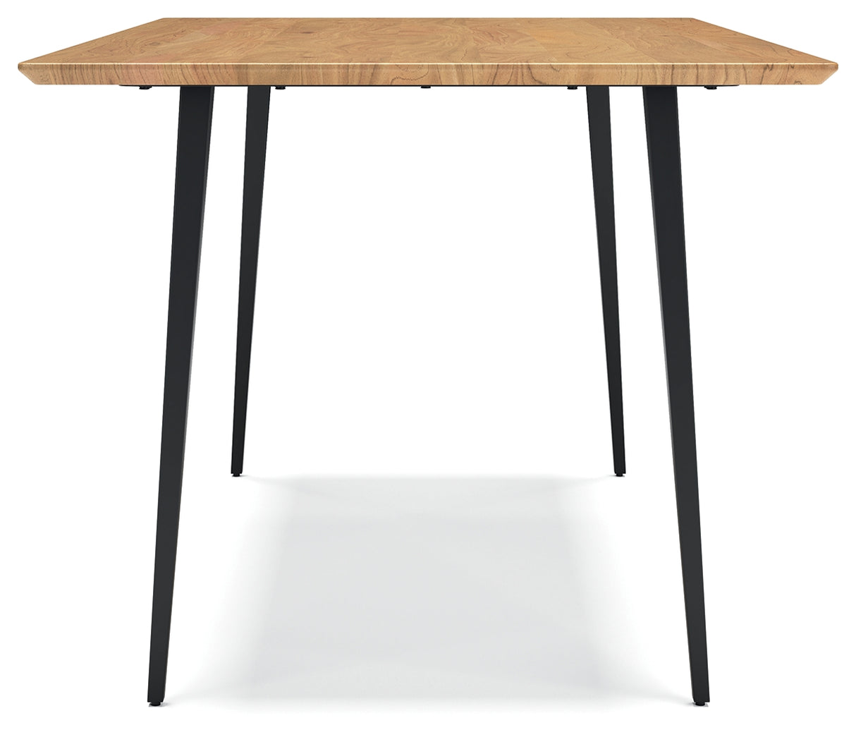 Gretlynn Black/Natural Dining Table from Ashley - Luna Furniture