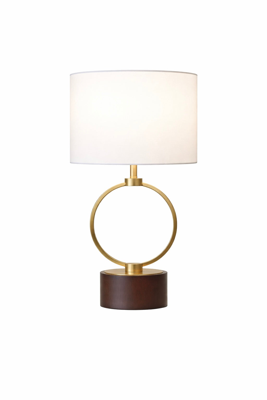 Grid Metal Circular Table Lamp from Ashcroft Furniture - Luna Furniture