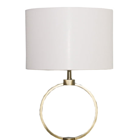 Grid Metal Circular Table Lamp from Ashcroft Furniture - Luna Furniture