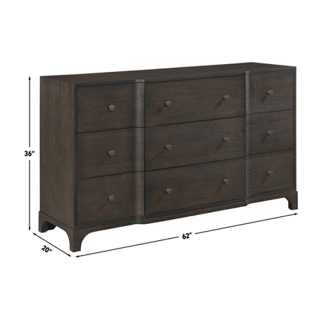 Verona Espresso Modern Breakfront Dresser from Steve Silver - Luna Furniture