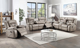 Tyson Gray 3-Piece Reclining Living Room Set from Steve Silver - Luna Furniture