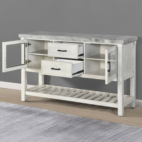 Canova Gray Marble Top Server from Steve Silver - Luna Furniture