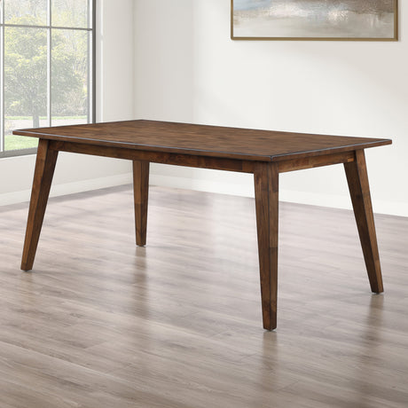 Canton Mocha 72″ Solid Wood Dining Table from Steve Silver - Luna Furniture