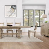 Napa Weathered Sand/Cream Side Chair, Set of 2 from Steve Silver - Luna Furniture