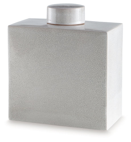 Haddworth Antique White Jar from Ashley - Luna Furniture