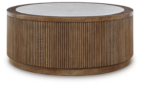 Hadonna Brown Coffee Table from Ashley - Luna Furniture